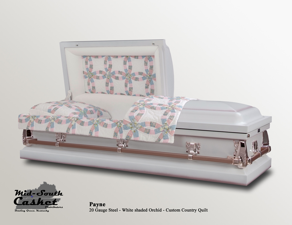 Payne White shaded Orchid Custom Country Quilt